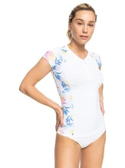 Surf & Roxy - Kurzärmliger Rashguard Für Frauen