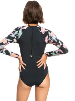 ROXY 2022 - Langärmliger Badeanzug Für Frauen -Modereich Geschaft erjwr03590 roxyw kvj6 bck1