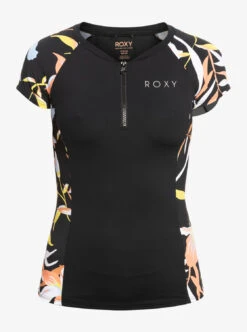 ROXY - Kurzarm-Rashguard Für Frauen -Modereich Geschaft erjwr03623 roxyv xkng frt1