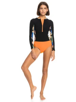 Roxy Heater - Langärmliger Badeanzug Für Frauen -Modereich Geschaft erjwr03638 roxyw kvj6 frt9