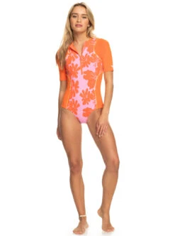 Roxy Surf.Kind.Kate. - Badeanzug Mit Kurzen Ärmeln Für Frauen -Modereich Geschaft erjwr03646 roxyw xmnm frt9