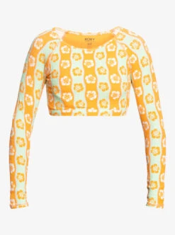 Roxy Wavy Babe - Gekürzte Langärmelige Rast-Weste Für Frauen -Modereich Geschaft erjwr03655 roxyv gbg6 frt1