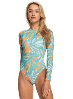 Roxy Pro The Overhead - Langärmliger Badeanzug Für Frauen -Modereich Geschaft erjwr03667 roxyw bhb6 frt1