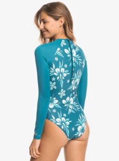 Roxy Life All Day Aloha - Langärmliger Badeanzug Für Frauen -Modereich Geschaft erjwr03669 roxyw bsk6 bck1