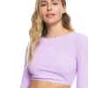 Roxy Ocean Dreamer - Langärmliger, Kürzerer Rashguard Für Frauen