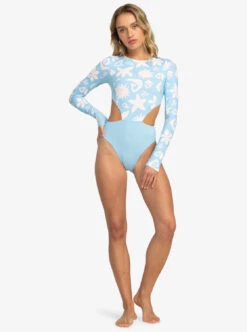 Roxy Cool Character - Langärmliger Badeanzug Für Frauen -Modereich Geschaft erjwr03693 roxyw bgb8 frt9