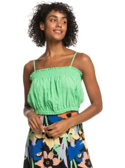 Roxy Bikini Vibes - Crop Top Mit Trägern Für Frauen -Modereich Geschaft erjwt03565 roxyw ghy0 frt1
