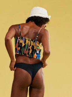 Roxy Iconic Place - Crop Top Mit Trägern Für Frauen -Modereich Geschaft erjwt03566 roxym kvj6 frt3