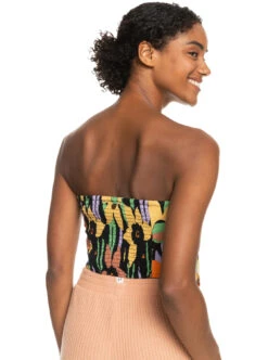 Roxy Iconic Place - Crop Top Mit Trägern Für Frauen -Modereich Geschaft erjwt03566 roxyw kvj6 bck2