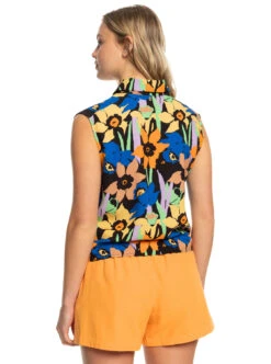 Roxy Tropical View - Ärmelloses Hemd Für Frauen -Modereich Geschaft erjwt03570 roxyw kvj6 bck1