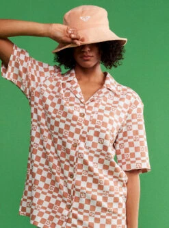 Roxy Aloha Sunset Check - Kurzärmliges Hemd Für Frauen