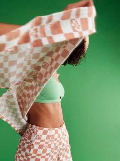 Roxy Aloha Sunset Check - Kurzärmliges Hemd Für Frauen -Modereich Geschaft erjwt03578 roxym wbk8 frt10