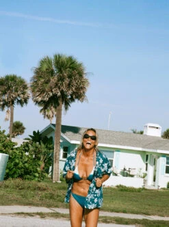 Roxy Life Button Up Mai Tai - Kurzärmliges Hemd Für Frauen -Modereich Geschaft erjwt03587 roxym bsk6 bck9