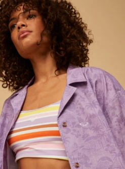 Roxy Surf.Kind.Kate. - Kurzärmliges Hemd Für Frauen -Modereich Geschaft erjwt03590 roxym xppp bck2