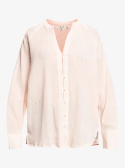 Roxy Blue Morning - Übergroßes Langarmshirt Für Frauen -Modereich Geschaft erjwt03593 roxyv nds0 frt1