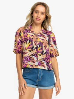 Roxy Rad Days - Kurzärmliges Hemd Für Frauen