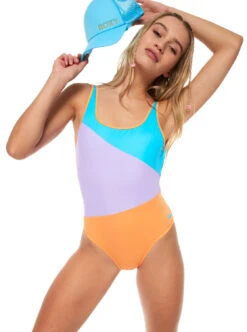 Roxy Colorblock Party - Badeanzug Für Frauen -Modereich Geschaft erjx103520 roxym bgz0 frt1