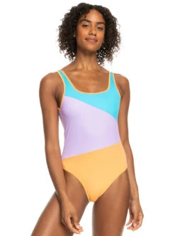 Roxy Colorblock Party - Badeanzug Für Frauen -Modereich Geschaft erjx103520 roxyw bgz0 frt1