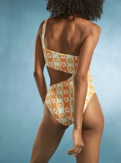 Roxy Wavy Babe - Badeanzug Für Frauen -Modereich Geschaft erjx103540 roxym gbg6 bck1