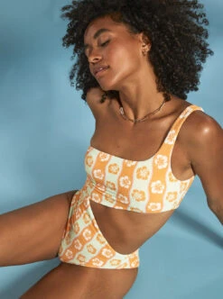 Roxy Wavy Babe - Badeanzug Für Frauen -Modereich Geschaft erjx103540 roxym gbg6 frt2