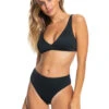 Roxy Love The Oceana Rib - Bikini-Set Mit V-Ausschnitt Für Frauen