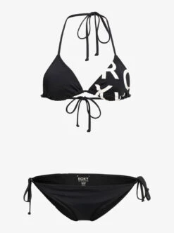 Roxy Beach Classics Tie Side - Triangle-Bikini-Set Für Frauen -Modereich Geschaft erjx203490 roxyv kvj0 frt1