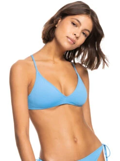 Roxy Beach Classics - Bikinioberteil Mit Athletic Triangle Fit Für Frauen -Modereich Geschaft erjx304596 roxyw bjt0 frt1 1
