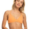 Roxy Beach Classics - Bikinioberteil Mit Athletic Triangle Fit Für Frauen