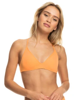 Roxy Beach Classics - Bikinioberteil Mit Athletic Triangle Fit Für Frauen