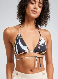 Roxy Hibiscus Wave - Tiki-Tri-Bikinioberteil Für Frauen -Modereich Geschaft erjx304859 roxym xkng bck9