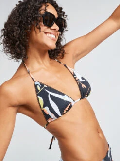 Roxy Hibiscus Wave - Tiki-Tri-Bikinioberteil Für Frauen -Modereich Geschaft erjx304859 roxym xkng frt1