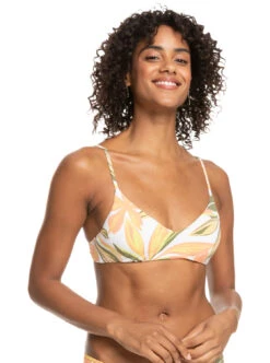 Roxy Printed Beach Classics - BH-Bikinioberteil Für Frauen -Modereich Geschaft erjx304901 roxyw wbb9 frt1
