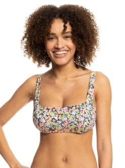 Roxy Printed Beach Classics - Bügel-Bikinioberteil Mit Körbchengröße D Für Frauen -Modereich Geschaft erjx304908 roxyw bsp7 frt1