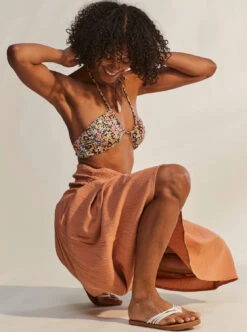 Roxy Printed Beach Classics - Triangle-Bikinioberteil Für Frauen -Modereich Geschaft erjx304910 roxym bsp7 frt10