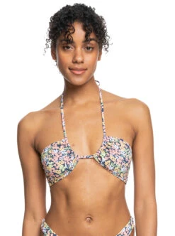 Roxy Printed Beach Classics - Triangle-Bikinioberteil Für Frauen -Modereich Geschaft erjx304910 roxyw bsp7 frt1