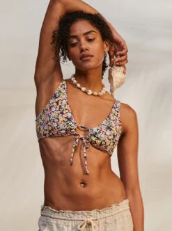 Roxy Printed Beach Classics - Bralette-Bikinioberteil Für Frauen