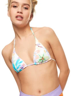 Roxy Retro Revo - Wendbares Tiki-Tri-Bikinioberteil Für Frauen