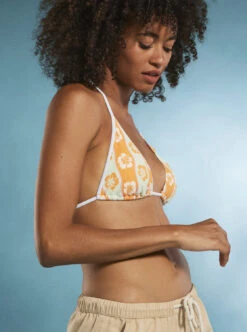 Roxy Wavy Babe - Tiki-Tri-Bikinioberteil Für Frauen -Modereich Geschaft erjx305020 roxym gbg6 frt2