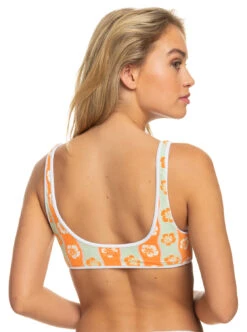 Roxy Wavy Babe - Bralette-Bikinioberteil Für Frauen -Modereich Geschaft erjx305021 roxyw gbg6 bck1