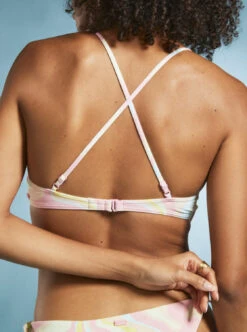 Roxy Tropics Hype - Crop-Bikinioberteil Für Frauen -Modereich Geschaft erjx305047 roxym gbg3 bck1