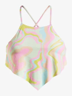 Roxy Tropics Hype - Crop-Bikinioberteil Für Frauen -Modereich Geschaft erjx305047 roxyv gbg3 frt1