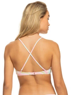 Roxy Tropics Hype - Crop-Bikinioberteil Für Frauen -Modereich Geschaft erjx305047 roxyw gbg3 bck1