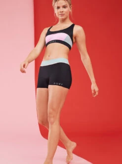 Roxy Active Athletic - Sportliches BH-Bikinioberteil Für Frauen -Modereich Geschaft erjx305076 roxym kvj0 bck3