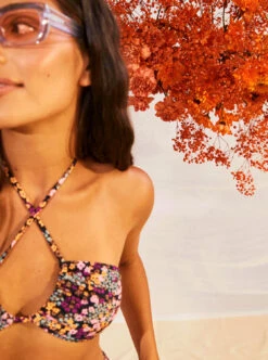 Roxy Printed Beach Classics - Triangle-Bikinioberteil Für Frauen -Modereich Geschaft erjx305082 roxym kvj8 bck2