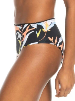 Roxy Hibiscus Wave - Bikiniunterteil Mit Mittelhohem Bund Für Frauen -Modereich Geschaft erjx404492 roxyw xkng frt2