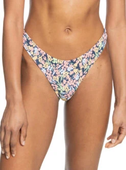 Roxy Printed Beach Classics - Mini-Bikiniunterteil Für Frauen -Modereich Geschaft erjx404516 roxyw bsp7 frt1