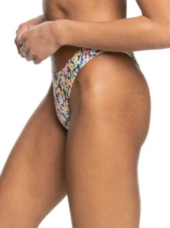 Roxy Printed Beach Classics - Mini-Bikiniunterteil Für Frauen -Modereich Geschaft erjx404516 roxyw bsp7 frt2
