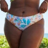 Roxy Retro Revo - Wendbare Hipster-Bikinihose Für Frauen