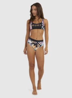 Roxy Active - Bikiniunterteil Mit Mittelhohem Bund Für Frauen -Modereich Geschaft erjx404570 roxyw kvj4 frt9