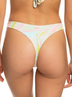 Roxy Tropics Hype - Knappes Bikiniunterteil Für Frauen -Modereich Geschaft erjx404608 roxyw gbg3 bck1